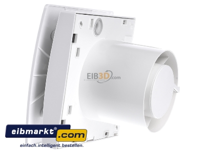 View on the right Maico ECA 100 ipro H Small-room ventilator surface mounted 
