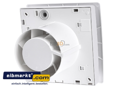 Back view Maico ECA 100 ipro H Small-room ventilator surface mounted 
