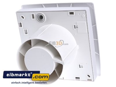 Back view Maico ECA 100 ipro K Small-room ventilator surface mounted 
