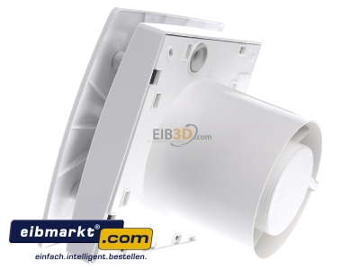 View on the right Maico ECA 100 ipro KVZC Small-room ventilator surface mounted
