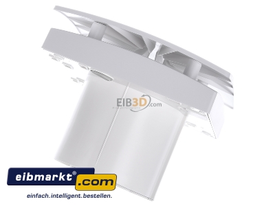 Top rear view Maico ECA 100 ipro KVZC Small-room ventilator surface mounted
