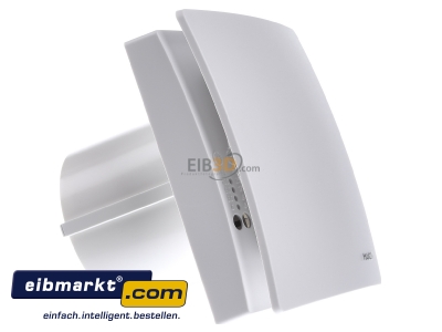 View on the left Maico ECA 100 ipro VZC Small-room ventilator surface mounted 
