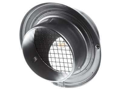 Ansicht hinten Maico LH-V2A 12 Edelstahl-Lufthaube 