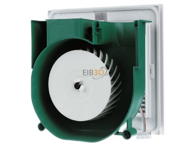 Back view Helios ELS-VF 60 Ventilator for in-house bathrooms 
