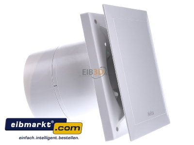 View on the left Helios M1/120 Small-room ventilator surface mounted 
