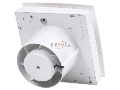 Back view Maico ECA 150 ipro Small-room ventilator surface mounted 
