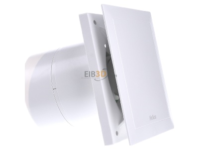Ansicht links Helios M1/120 N/C Ventilator mit Nachlauf 