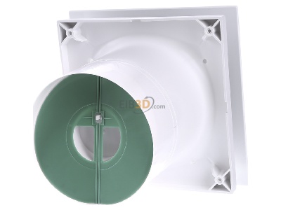 Back view Helios M1/120 N/C Small-room ventilator surface mounted 
