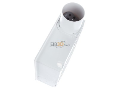 View top right Helios ELS-GU Ventilator housing for inlying bathrooms 
