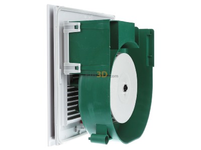 Ansicht rechts Helios ELS-VN 100 Ventilator-Einsatz m.Nachlauf 100cbm/h 