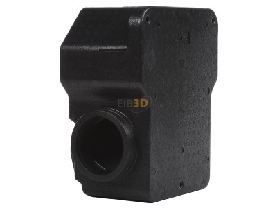 Ansicht rechts Maico SB 12/16 Schalld�mpfer-Box Anschl. 125 oder 160 