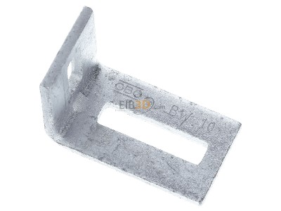 View top left OBO BW 10 FT Mounting angle bracket for profile rail 
