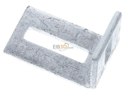 View top right OBO BW 10 FT Mounting angle bracket for profile rail 
