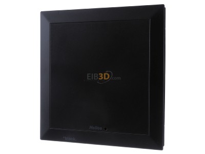 Front view Helios Ventilatoren ELS-FB-F black Accessory for ventilator 
