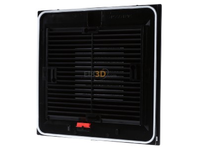 Back view Helios Ventilatoren ELS-FB-F black Accessory for ventilator 
