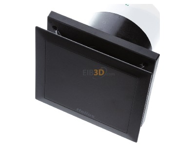 Ansicht oben vorne Helios Ventilatoren M1/100 black Kleinraumventilator Minivent 2-stuf. schwarz 