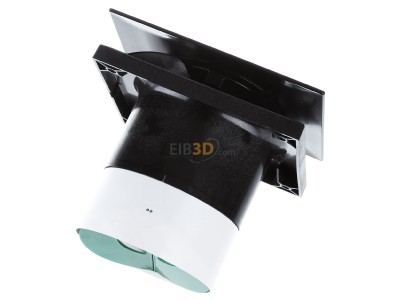 Ansicht oben hinten Helios Ventilatoren M1/100 black Kleinraumventilator Minivent 2-stuf. schwarz 