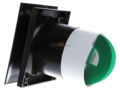 Ansicht rechts Helios Ventilatoren M1/100 F black Kleinraumventilator Minivent 2-stuf. schwarz 