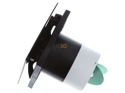 Ansicht oben rechts Helios Ventilatoren M1/100 F black Kleinraumventilator Minivent 2-stuf. schwarz 