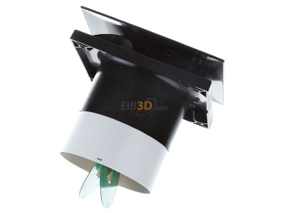 Ansicht oben hinten Helios Ventilatoren M1/100 F black Kleinraumventilator Minivent 2-stuf. schwarz 