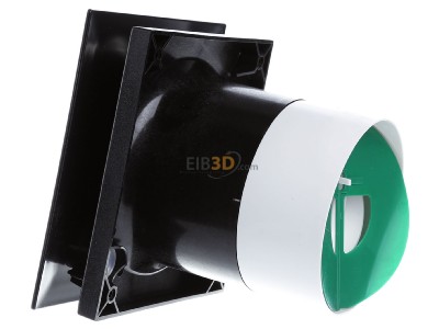 Ansicht rechts Helios Ventilatoren M1/100 N/C black Kleinraumventilator Minivent 2-stuf. schwarz 