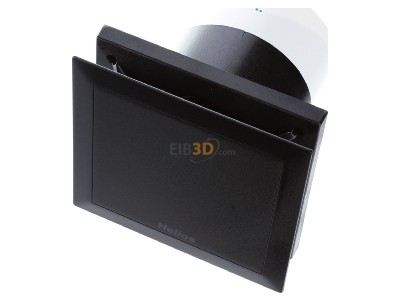 Ansicht oben vorne Helios Ventilatoren M1/100 N/C black Kleinraumventilator Minivent 2-stuf. schwarz 