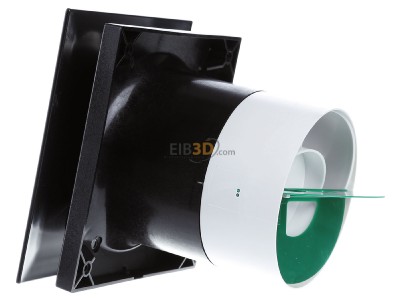 Ansicht rechts Helios Ventilatoren M1/100 P black Kleinraumventilator Minivent 2-stuf. schwarz 