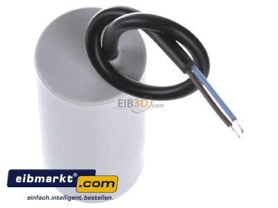 Top rear view Comar MKA 450-40 K Capacitor 40µF 450V 45x94mm
