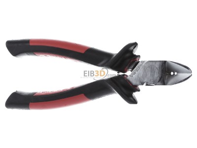 Back view Cimco 10 0652 Diagonal cutting plier 160mm 
