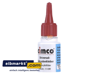Front view Cimco 15 1200 Adhesive 20g - 
