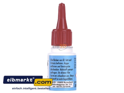 View on the right Cimco 15 1200 Adhesive 20g - 

