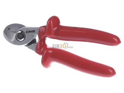 Front view Cimco 12 0206 Mechanic one hand shears 16mm 
