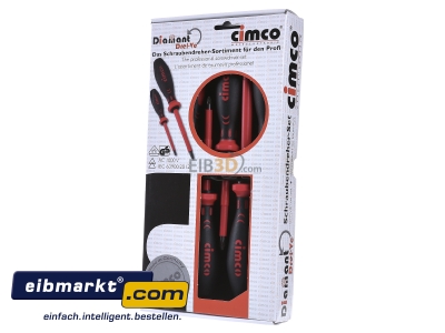 Front view Cimco 11 7745 Tool set 6 - 
