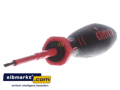 View on the left Cimco 11 7701 Screwdriver for slot head screws 2,5mm - 
