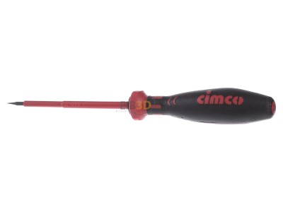 Front view Cimco 11 7702 Screwdriver for slot head screws 3mm 
