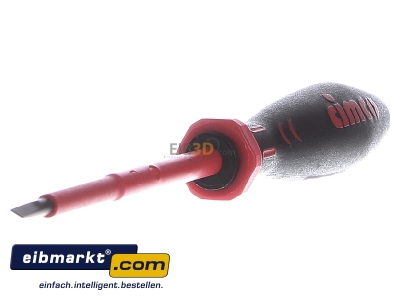 View on the left Cimco 11 7704 Screwdriver for slot head screws 4mm 
