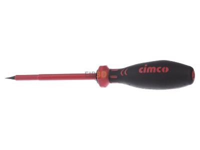Front view Cimco 11 7705 Screwdriver for slot head screws 5,5mm 
