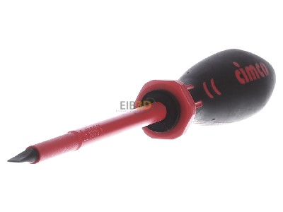 View on the left Cimco 11 7705 Screwdriver for slot head screws 5,5mm 
