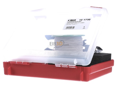 Back view Cimco 10 1730 Tool set 1 Plastic box 
