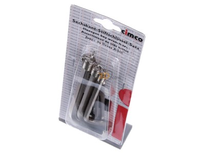 View up front Cimco 11 0592 Hexagonal key set 8 pieces 
