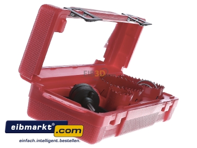 View on the left Cimco 207400 Tool set 7 Plastic box
