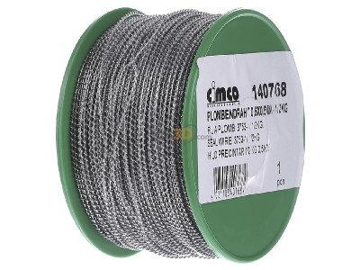 View on the left Cimco 14 0768 Seal wire steel 0,5mm 115mm 

