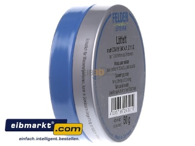 View on the left Cimco 15 0230 Soldering fat 50g - 
