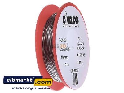 View on the left Cimco 15 0052 Soldering wire 1mm - 
