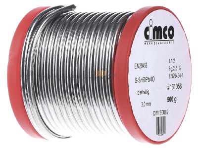 View on the left Cimco 15 0082 Soldering wire 3mm 
