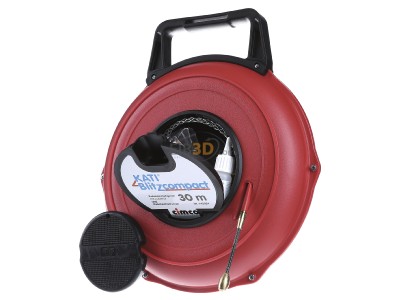 Frontansicht Cimco 14 2024 Kabeleinzugsystem, Kabeleinziehilfe, Kati-Blitz-Compact-Set, 30m, 