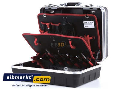 Front view Cimco 17 0310 Tool set 29 Case
