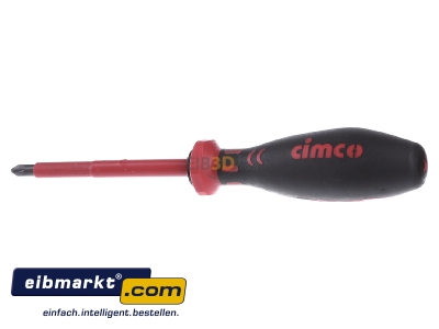 Front view Cimco 11 7742 Crosshead screwdriver Pozidriv PZ 2 - 
