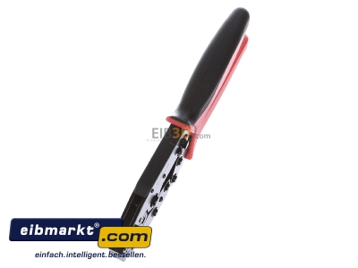 Ansicht oben links Cimco 10 6120 Presszange 0,5-16qmm Trapez 