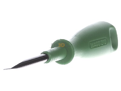 View on the left WAGO 210-657 Screwdriver for slot head screws 3,5mm 
